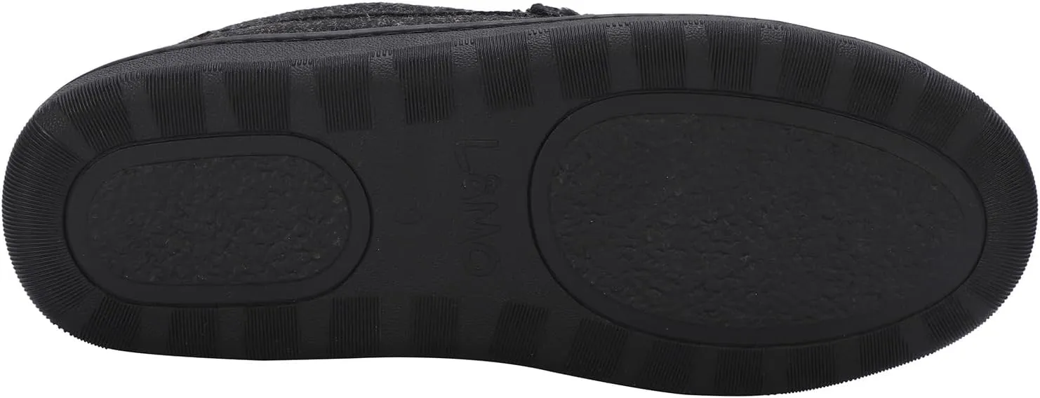 Lamo Mens Harrison Wool Moccasin Casual Slippers Casual - Grey