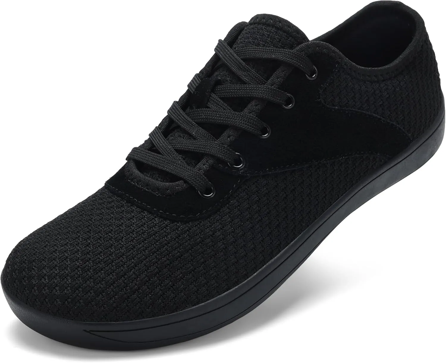 LCGJR Men's Wide Toe Box Shoes Minimalist Barefoot Walking Shoes Extra Wide Width Zero Drop Shoes Lightweight Breathable Sneakers