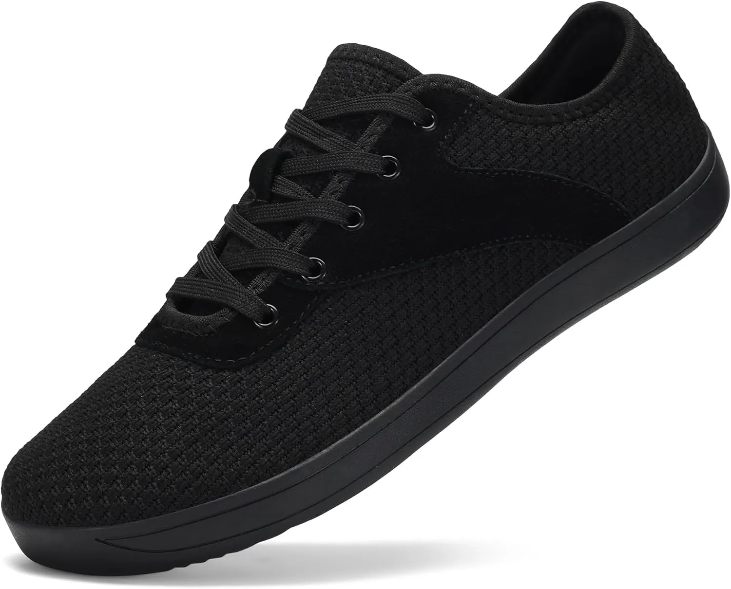 LCGJR Men's Wide Toe Box Shoes Minimalist Barefoot Walking Shoes Extra Wide Width Zero Drop Shoes Lightweight Breathable Sneakers