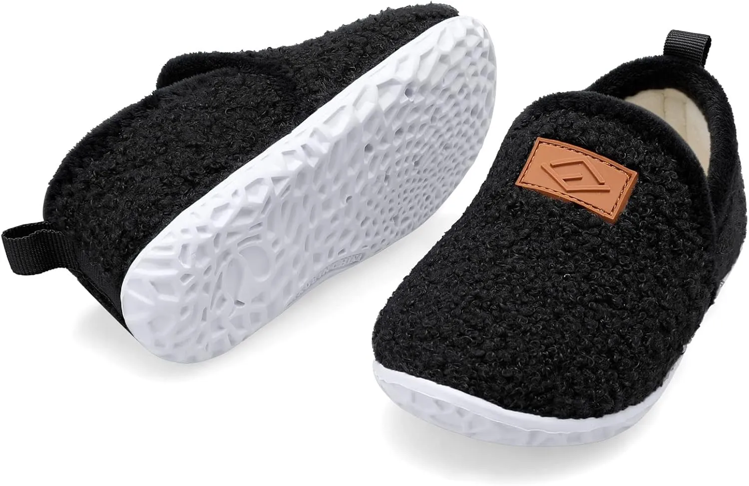 Lefflow Toddler Slippers Boys Girls House Shoes Slip on Baby Sock Shoes Lightweight Outdoor Walking Shoes