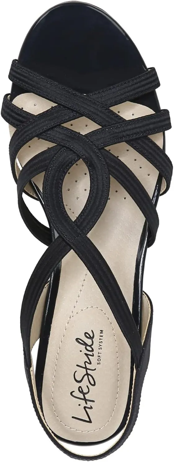 Lifestride Women's Yaya Wedge Sandal