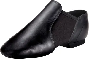 Linodes Unisex Leather Upper Jazz Shoe Slip-on for Women and Men's Dance Shoes
