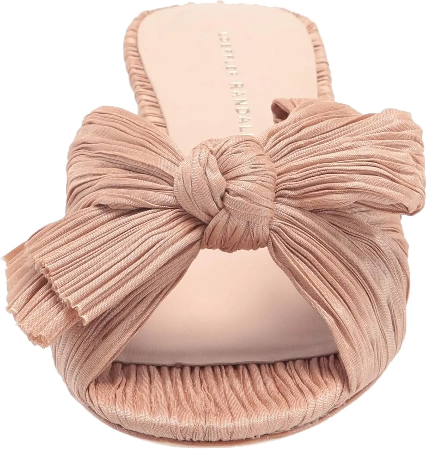 Loeffler Randall Women's Emilia Pleated Bow Sandals