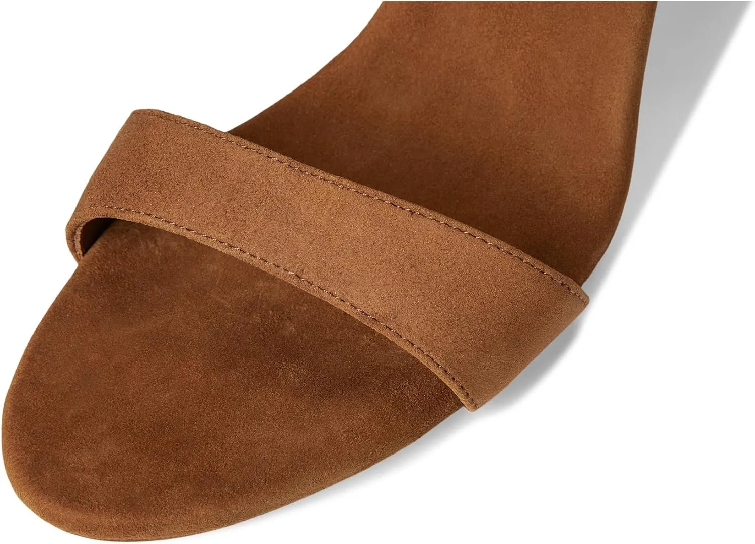 Loeffler Randall Women's Malia Curved Heel Simple Sandals with Ankle Wrap