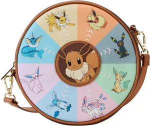 Loungefly Pokémon Eevee Evolutions Crossbody Canteen Purse: Stylish Carryall for Pokémon Enthusiasts!