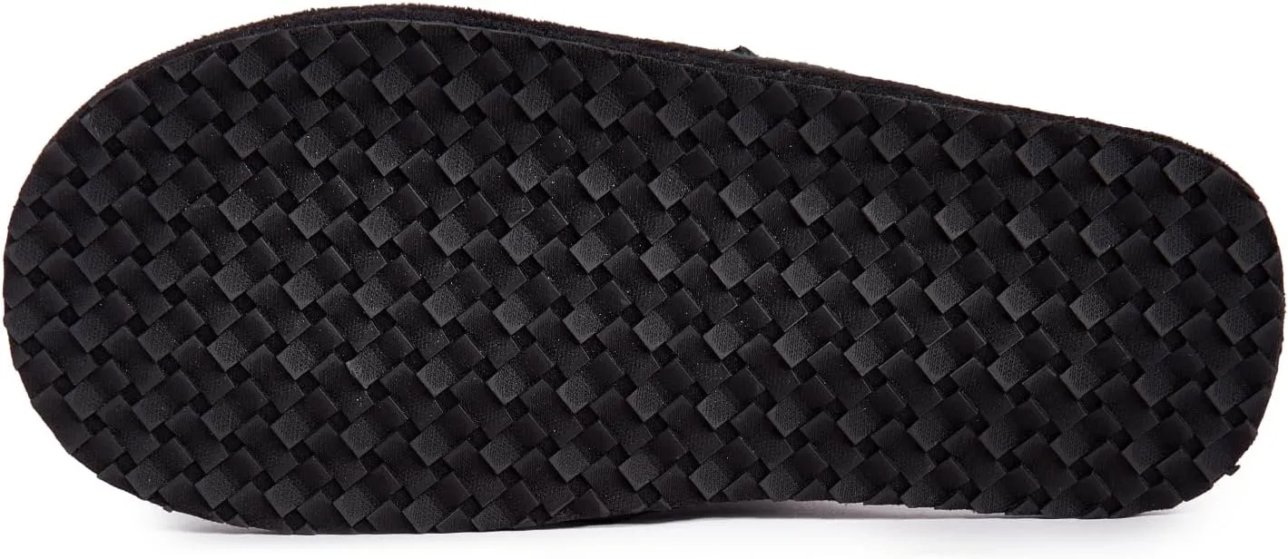 Lucky Brand Boy's Plaid Scuff Slippers – Cozy Comfort with Stylish Plaid Design for Boys