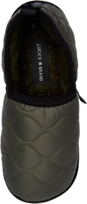 Lucky Brand Boy's Quilted A-line Slippers – Warm, Stylish, and Comfortable Footwear for Kids