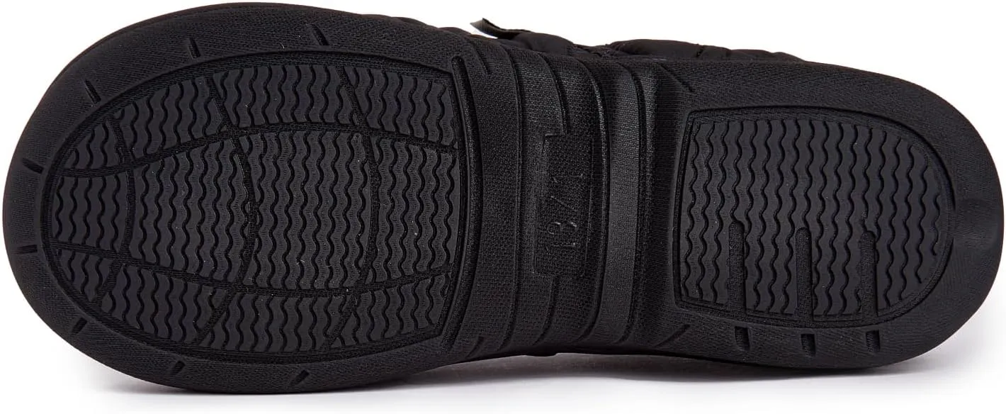 Lucky Brand Boy's Quilted A-line Slippers – Warm, Stylish, and Comfortable Footwear for Kids