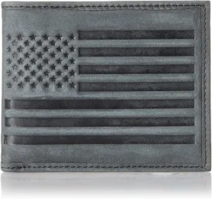 Lucky Brand Men's Bifold Wallet | Id Window | Card Slots | Leather | Organization | Durable | Stylish