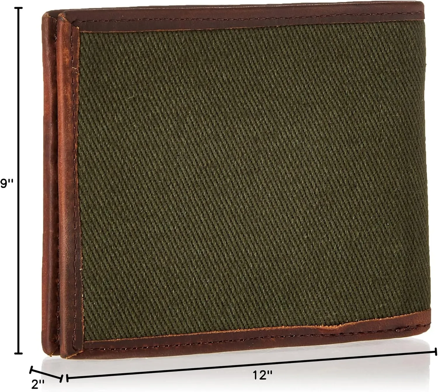 Lucky Brand Men's Bifold Wallet | Id Window | Card Slots | Leather | Organization | Durable | Stylish