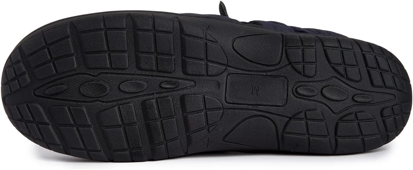 Lucky Brand Men's Quilted A-line Slippers – Stylish and Cozy Indoor Footwear for Men