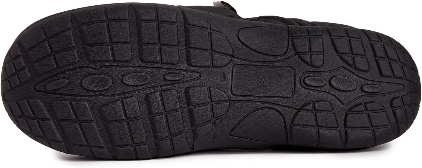 Lucky Brand Men's Quilted A-line Slippers – Stylish and Cozy Indoor Footwear for Men