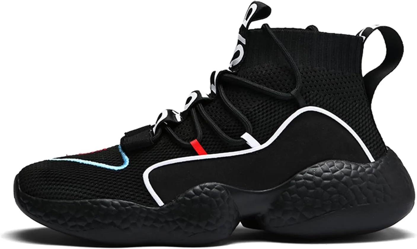 MDPCX Couple Shoes High top Men's Socks Shoes Running Light Breathable Casual Women's Sports Shoes Fashion Sports Shoes Climbing Shoes