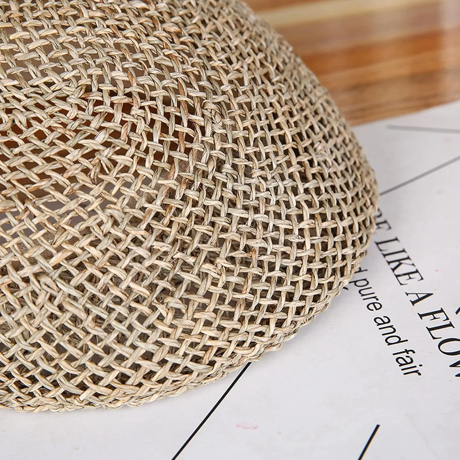 Men Mesh Summer Flat Cap Newsboy Beret Solid Ivy Cap Cabbie Driving Straw Hat