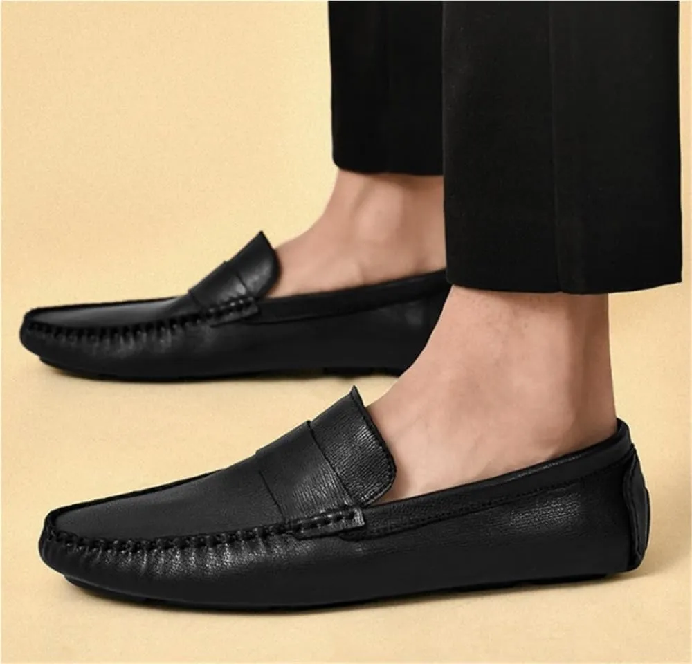 Mens Corporate Loafers Shoes Breathable Slip On Comfortable Driving Style Casual Events Business Outdoors Wedding