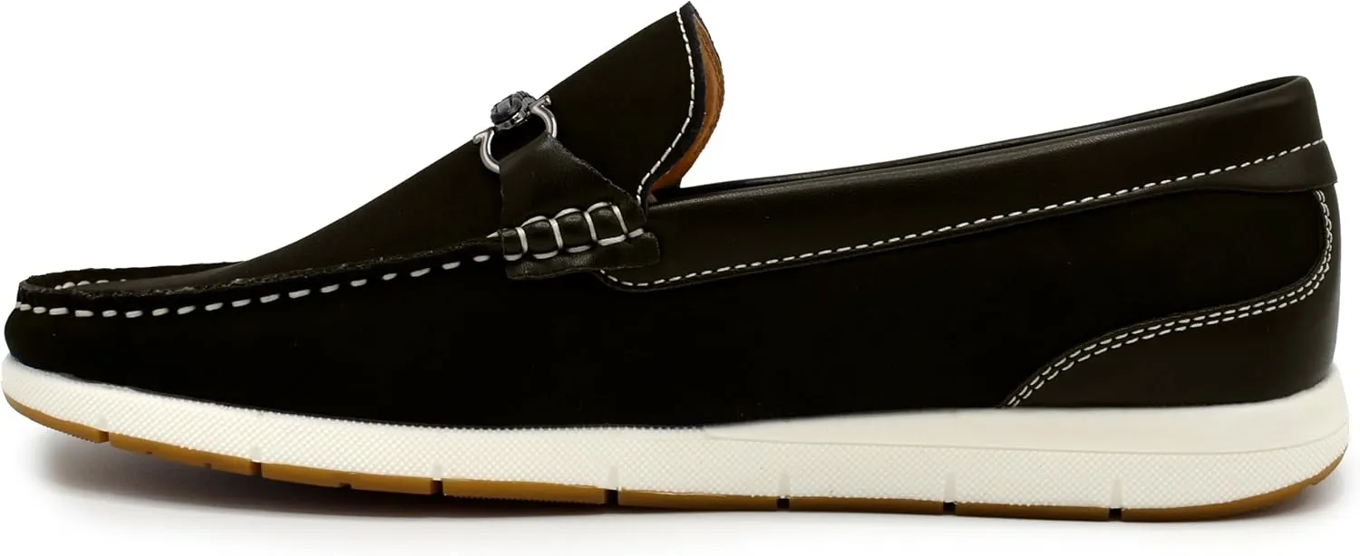 Men's Loafer, Premium Leather Slip-On Shoes for Business, Casual, & Everyday Wear