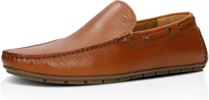 Men's Moccasin, Light Brown, 10