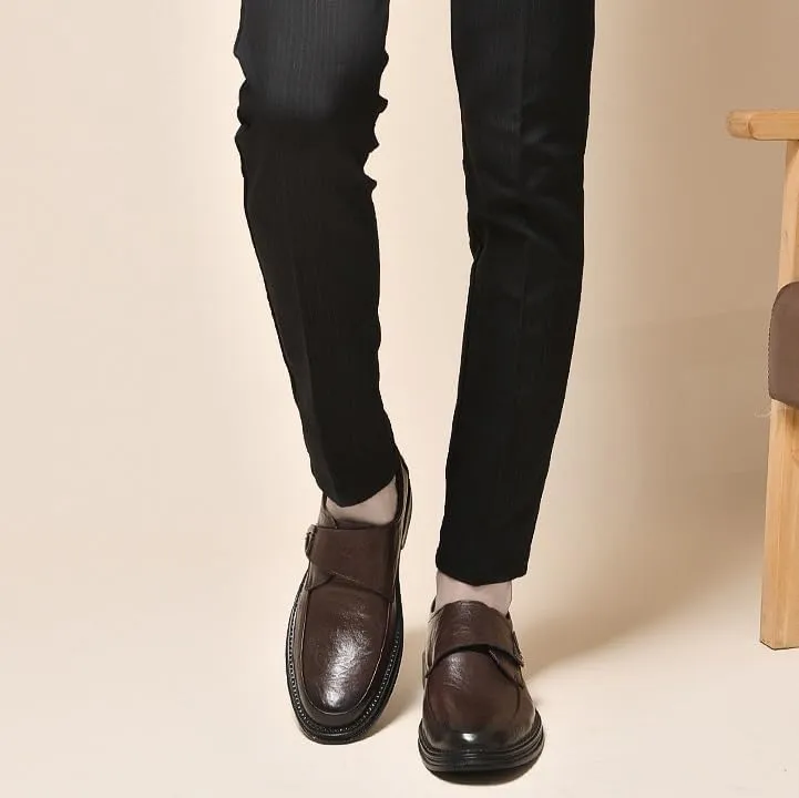 Men's Patent Leather Dress Shoes Summer Wingtip Brogue Oxford Shoes Fashion Business Slip on Loafer for Men