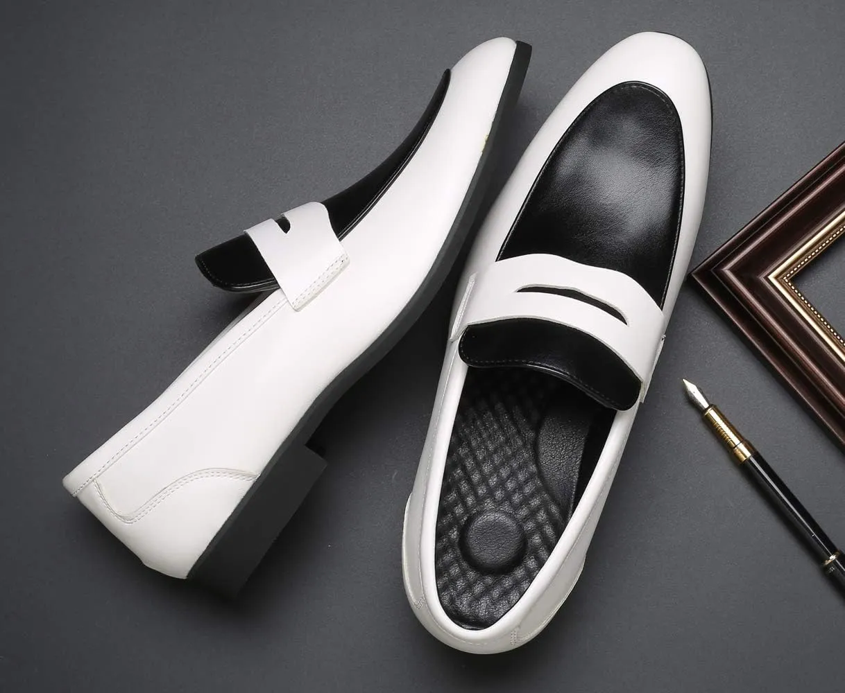 Mens Penny Loafers Stylish Casual Driving Slip on Dress Shoes Moccasins