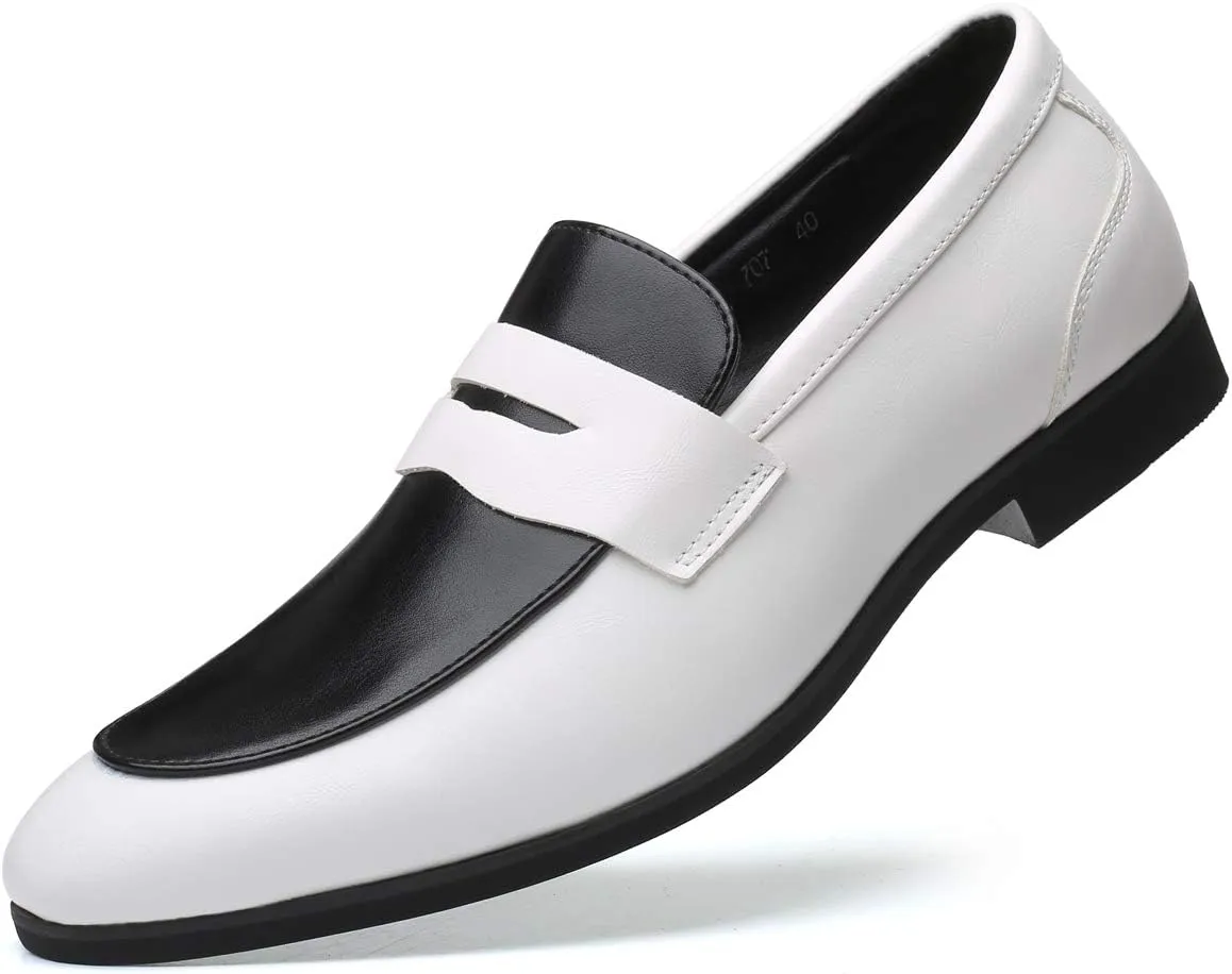 Mens Penny Loafers Stylish Casual Driving Slip on Dress Shoes Moccasins
