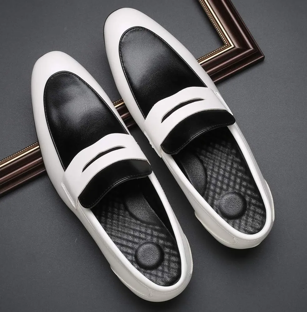 Mens Penny Loafers Stylish Casual Driving Slip on Dress Shoes Moccasins