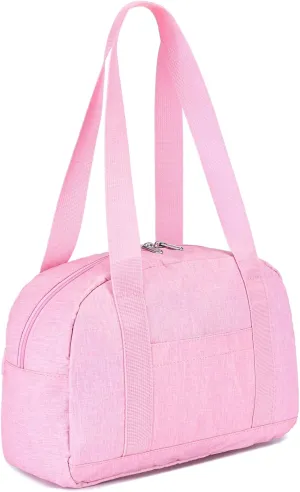 Mini Gym Bag for Women Girls, 12 inch Small Gym Tote Bag, Lightweight Carry On Bag, Small Duffle Bag for Travel Sports