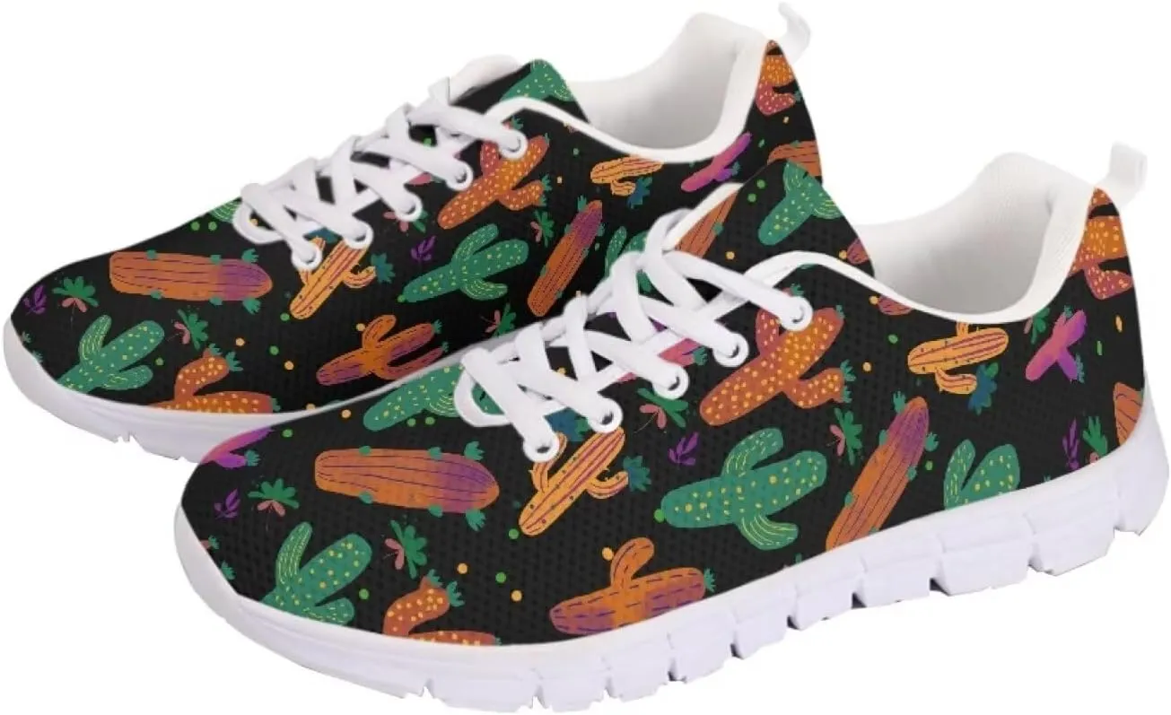 Modysero Womens Tennis Shoes Breathable Anti Slip Personalized Shoes for Women Funny Trendy Walking Sneaker for Ladies