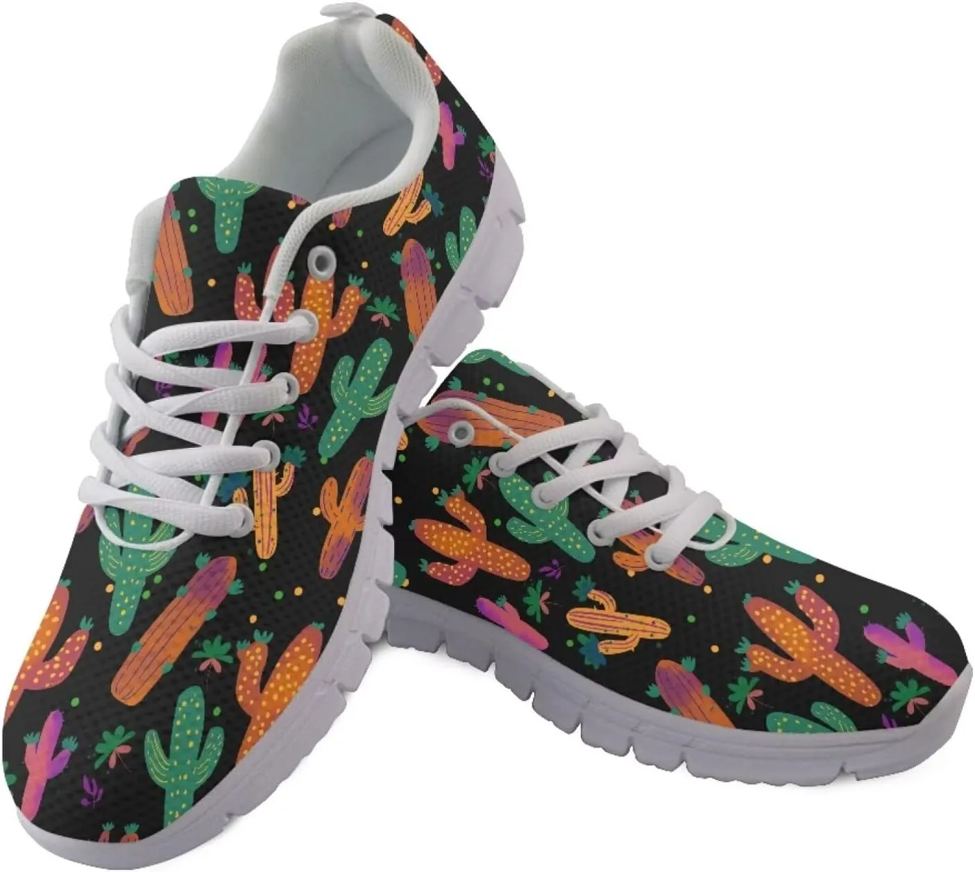 Modysero Womens Tennis Shoes Breathable Anti Slip Personalized Shoes for Women Funny Trendy Walking Sneaker for Ladies