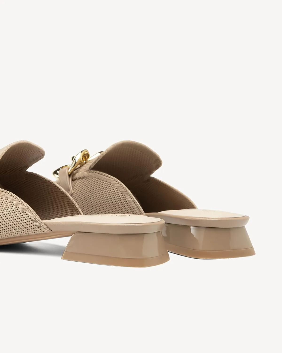 Mousse Fit Women Flat Mules Commute Pointed Toe Mules Flats Slip On Slides Walking Shoes