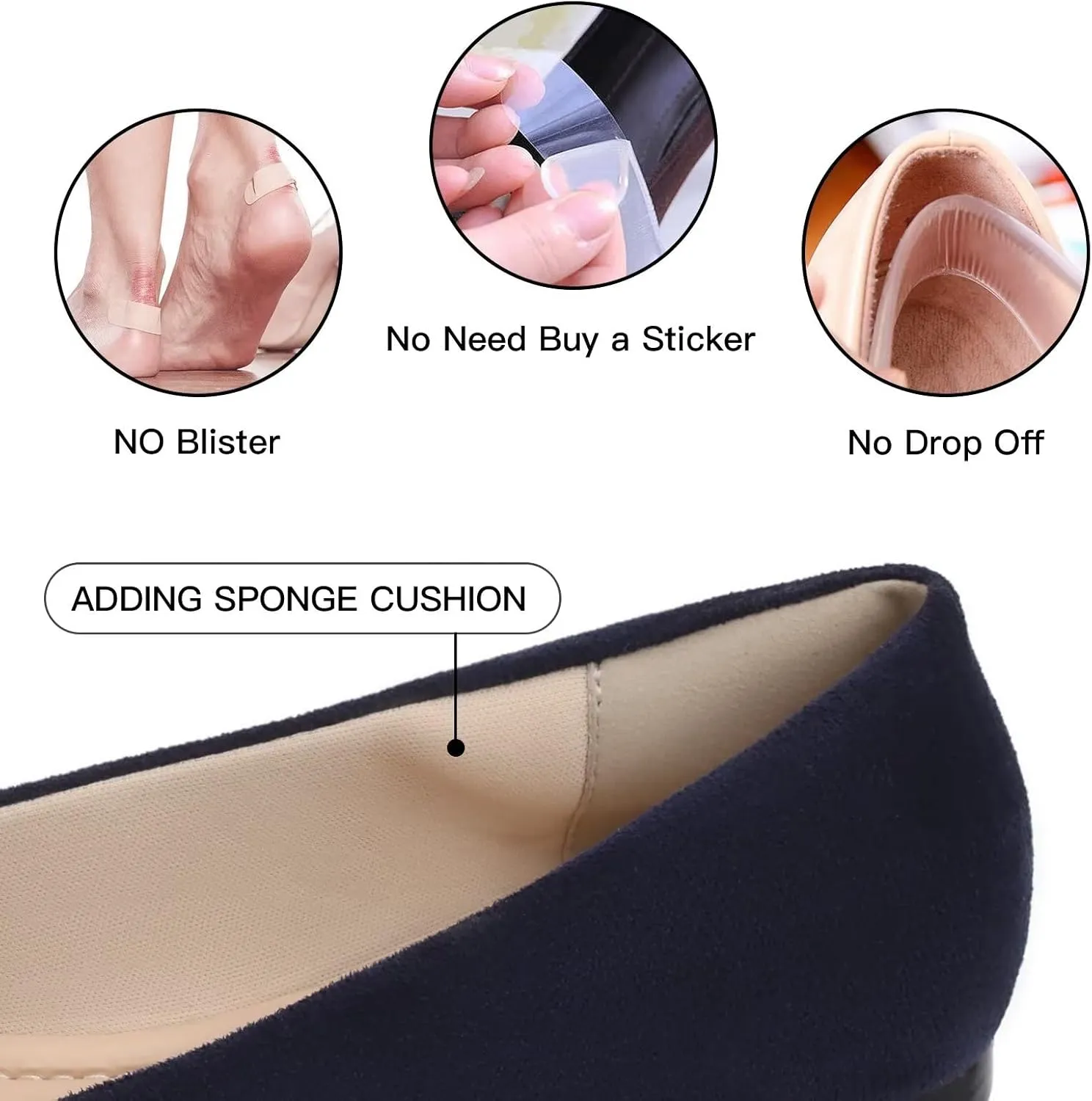 MUSSHOE Flat Shoes Women Comfortable Slip on Women's Flats