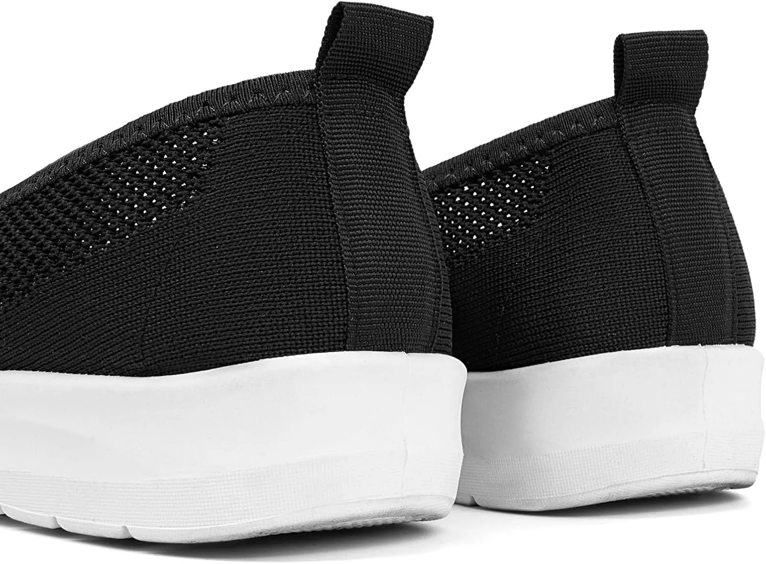 MUSSHOE Walking Shoes Women Breathe Mesh Slip On Sneakers Women Comfortable Lightweight
