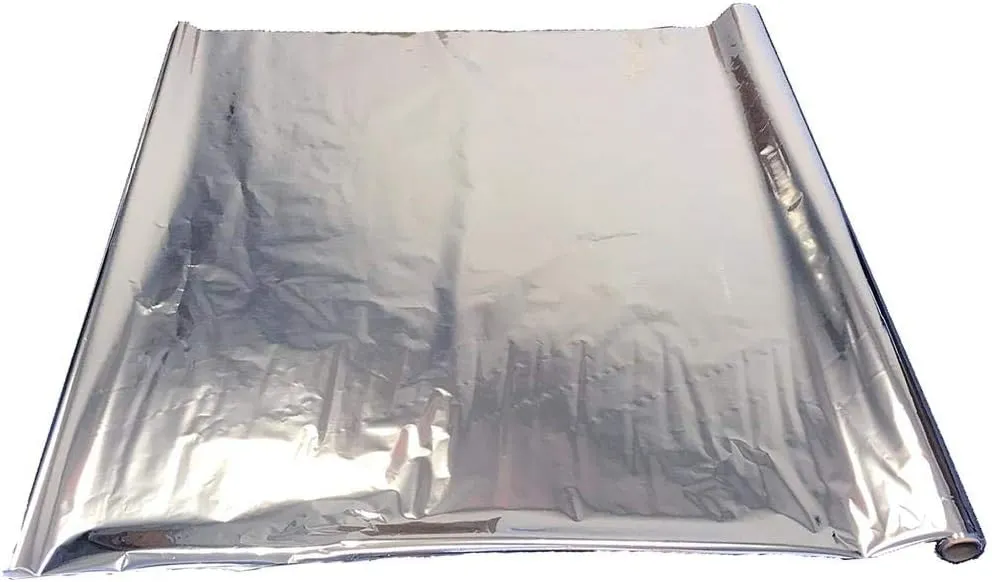 Mylar Reflective Material, 4 Feet x 25 Feet, 2 Mil