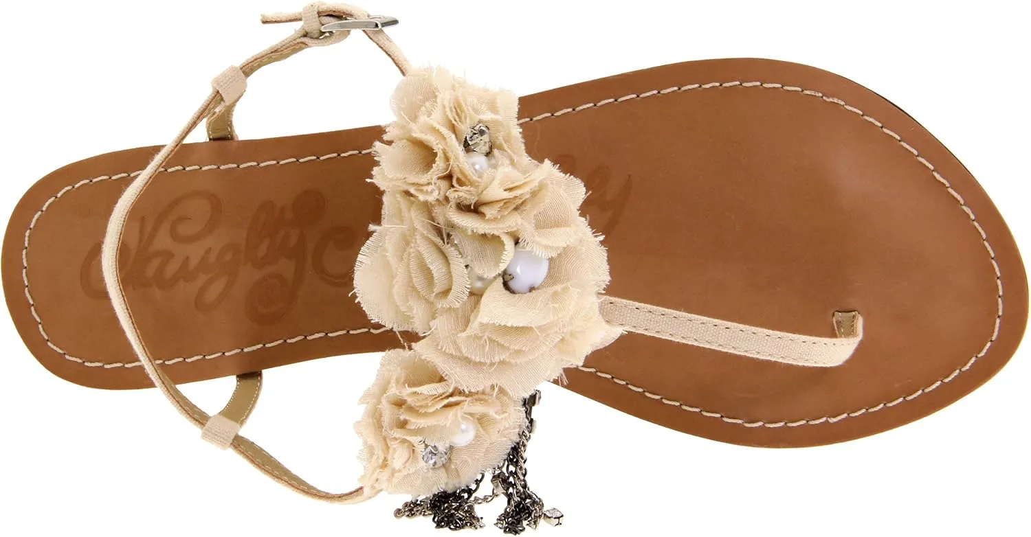 Naughty Monkey Women's Floral Spice Slingback Sandal