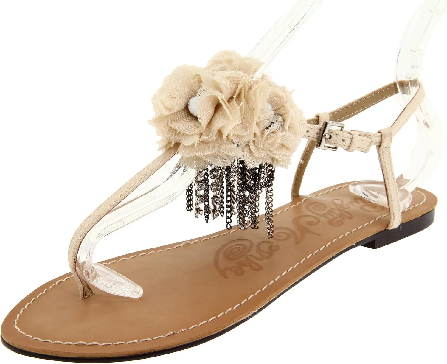 Naughty Monkey Women's Floral Spice Slingback Sandal