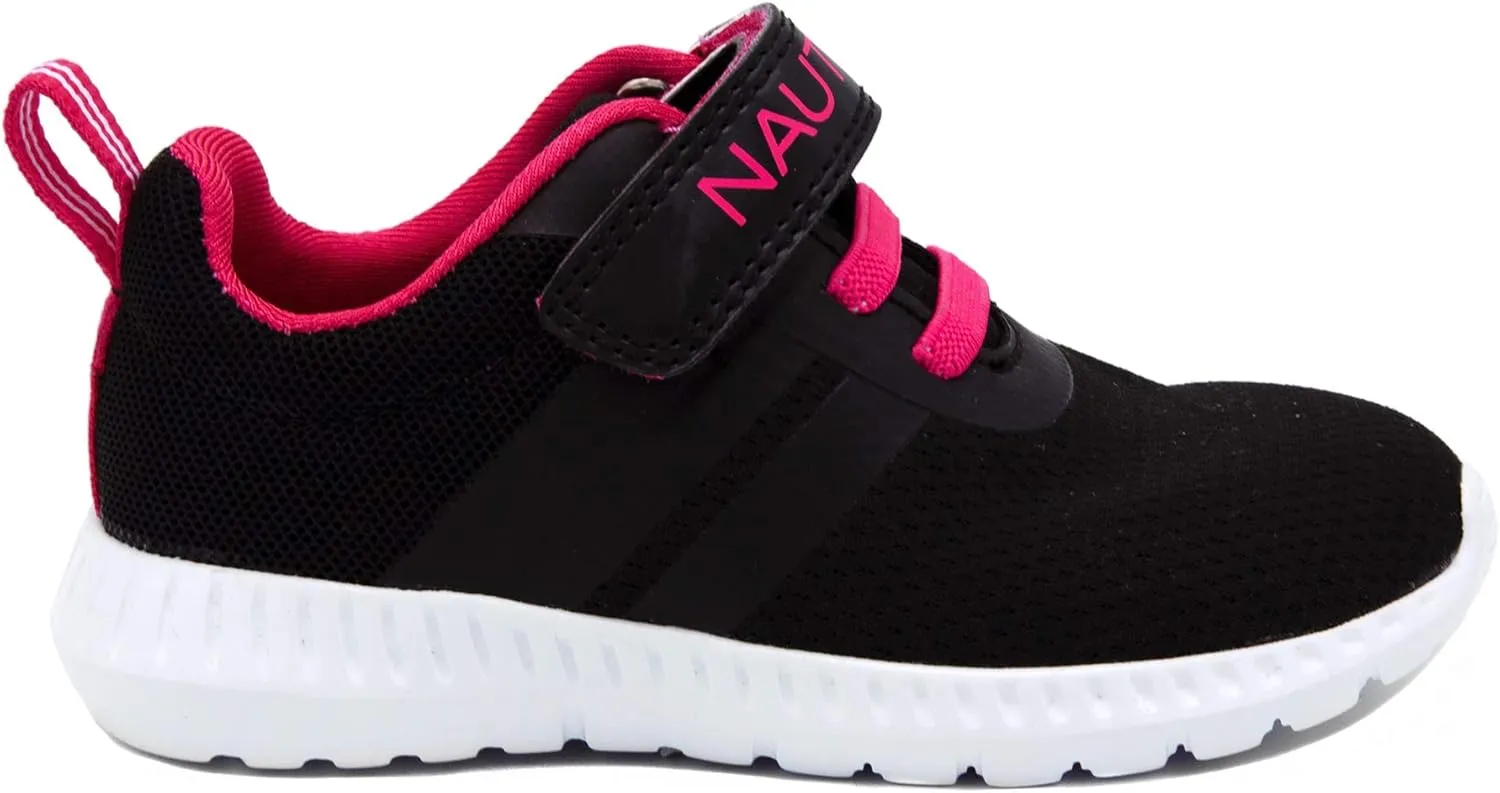 Nautica Kids Fashion Sneaker Athletic Running Shoe with One Strap |Boys - Girls|(Toddler/Little Kid)