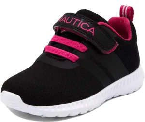 Nautica Kids Fashion Sneaker Athletic Running Shoe with One Strap |Boys - Girls|(Toddler/Little Kid)