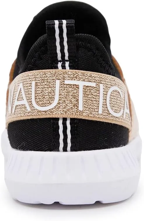 Nautica Kids Sneaker Athletic Slip-On Bungee Running Shoes|Boy - Girl|(Big Kid/Little Kid/Toddler) - Neave/Kappil