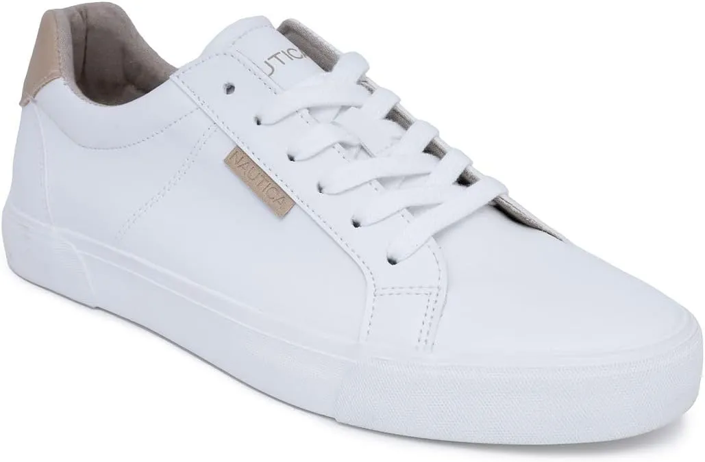 Nautica Men's Casual Shoe, Classic Lace-Up Low Top Loafer, Fashion Sneaker - in Medium & Wide Width Sizes