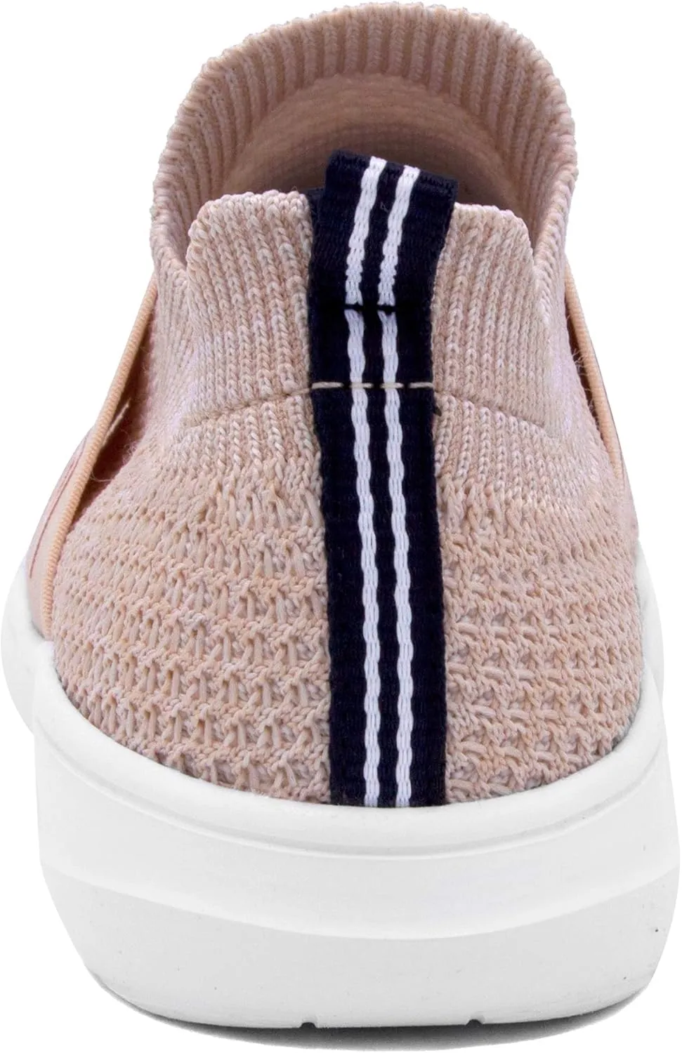 Nautica Youth Girls Slip-On Athletic Sneakers - Stylish Running and Tennis Shoes for Little and Big Kids