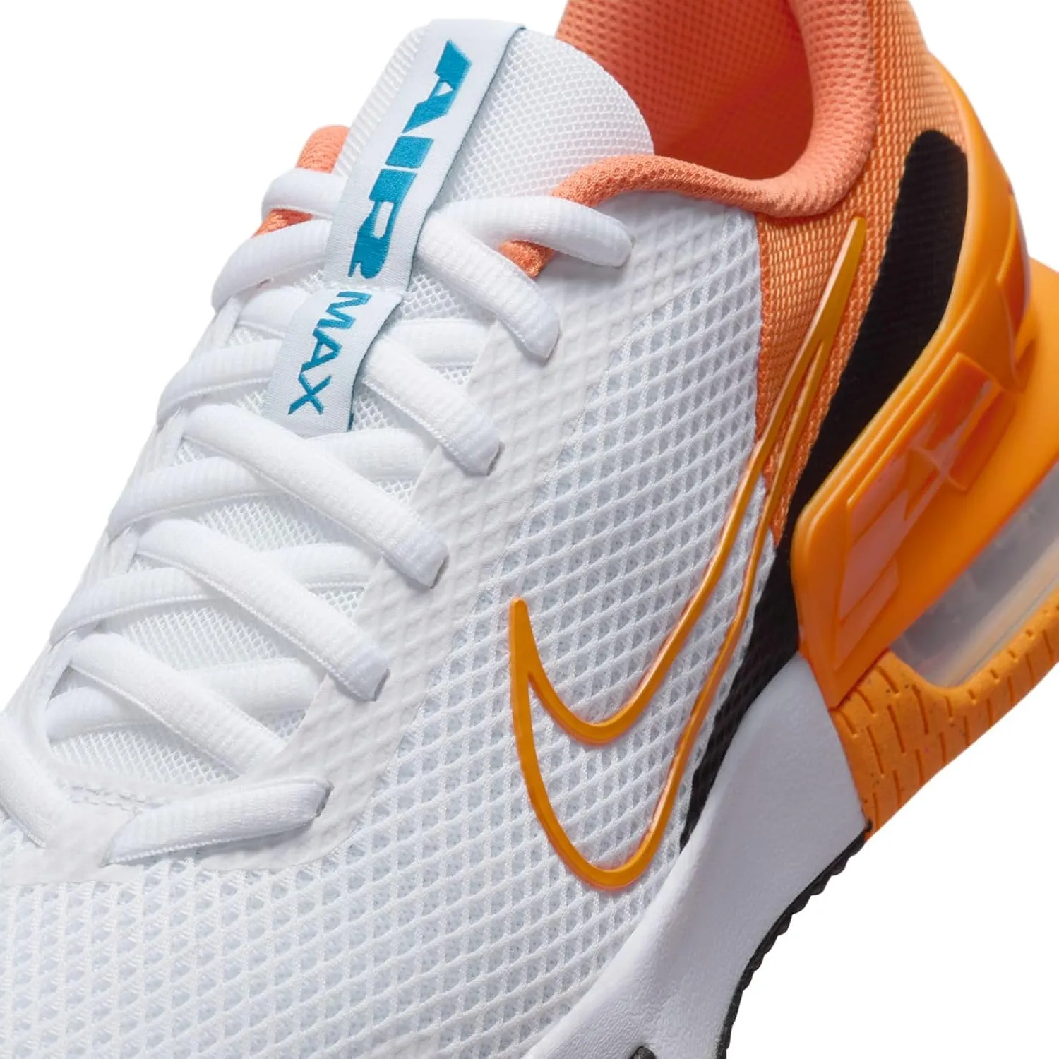 Nike Air Max Alpha Trainer 6 Men's Workout Shoes (FQ1833-101, White/Hot Curry/Black/Light Curry)
