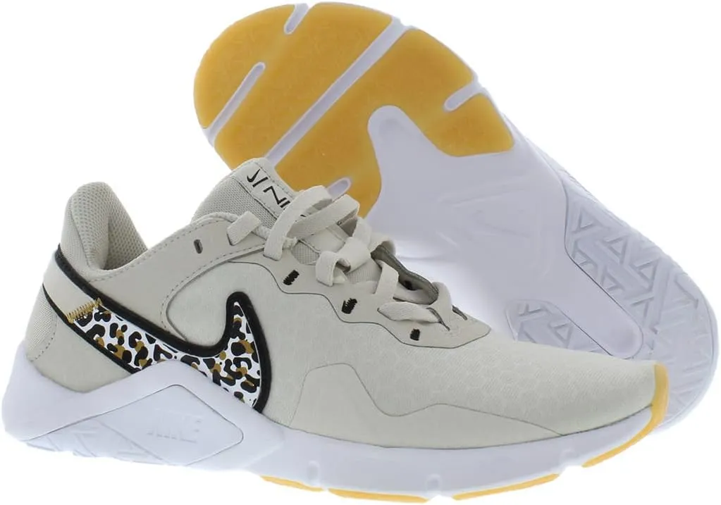 Nike Legend Essential 2 Women's Workout Shoes (CZ3668-017, Light Bone/Wheat/White/Black)