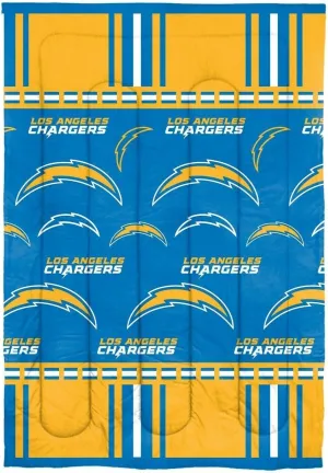 Northwest 1NFL-86400-I079-EDC Los Angeles Chargers Full Bed in Bag Set