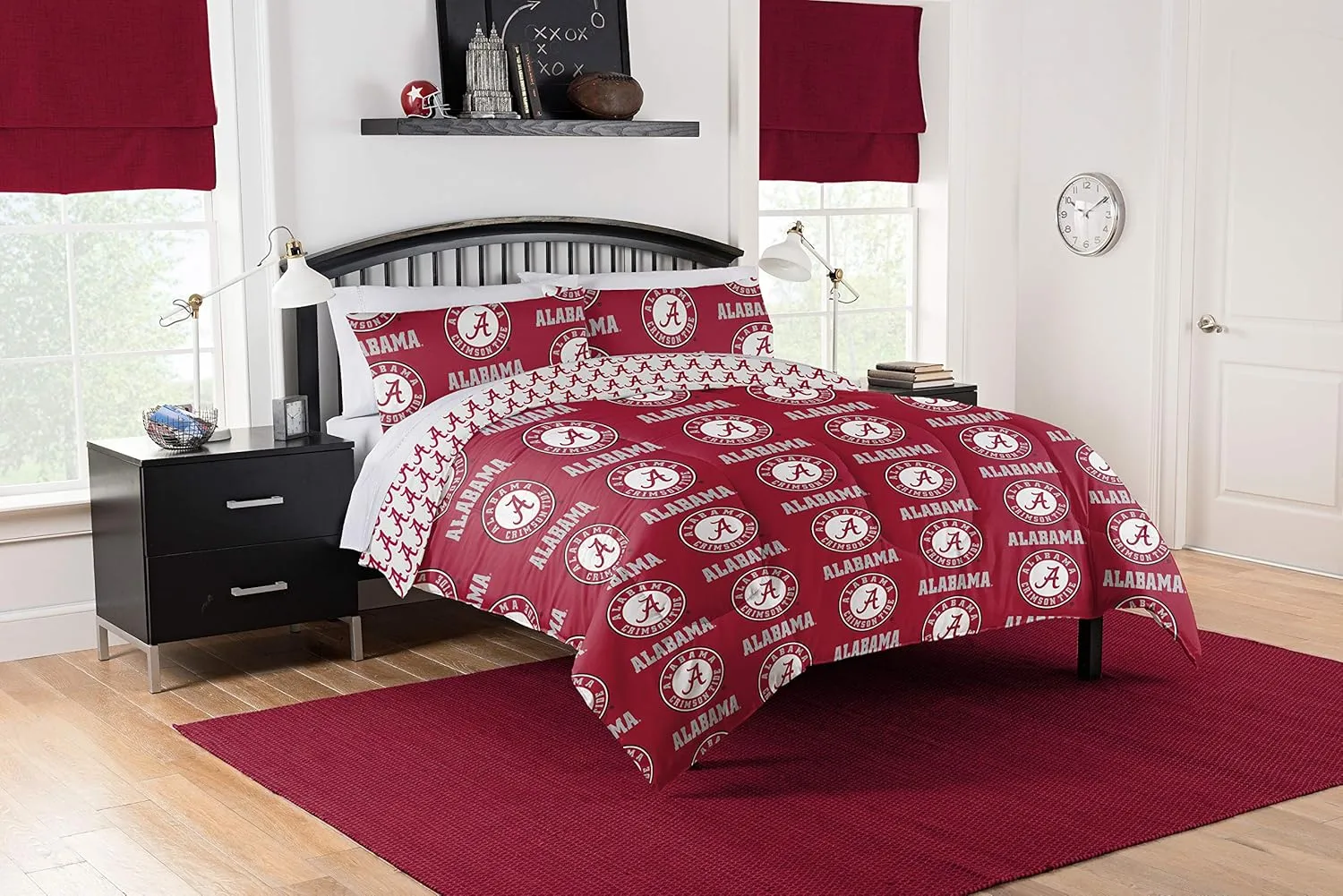 NORTHWEST NCAA Unisex Rotary Full Bed in a Bag Set