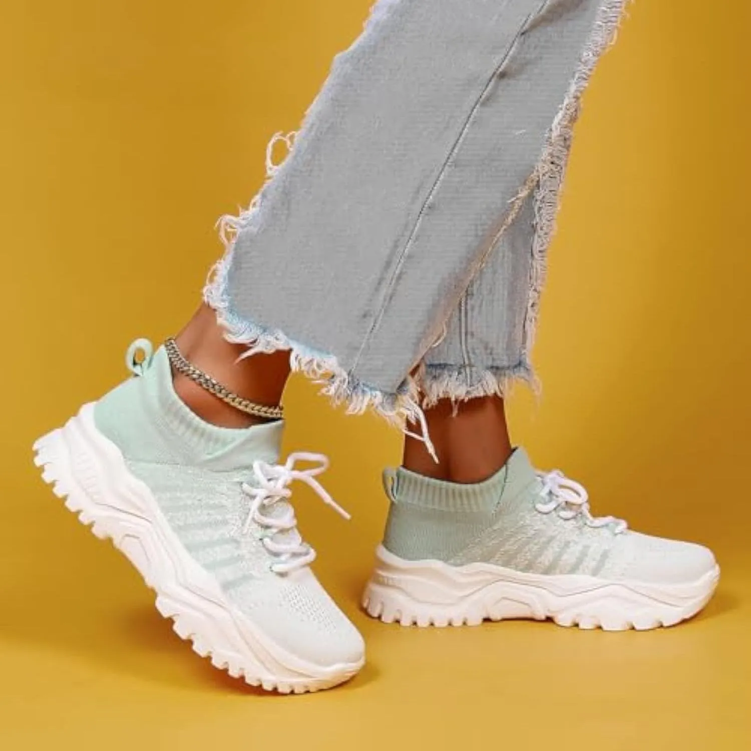 Nurse Babe Shoes,Classic Slip-On Breathable Mesh Sneakers,Non-Slip Lightweight Walking Shoes for Women,Classic Lace up Slip-on Breathable Sneakers for Women on Feet All Day