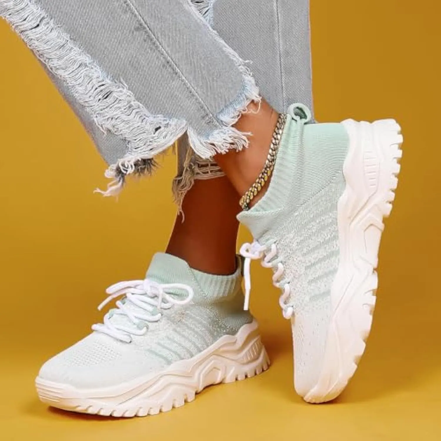 Nurse Babe Shoes,Classic Slip-On Breathable Mesh Sneakers,Non-Slip Lightweight Walking Shoes for Women,Classic Lace up Slip-on Breathable Sneakers for Women on Feet All Day