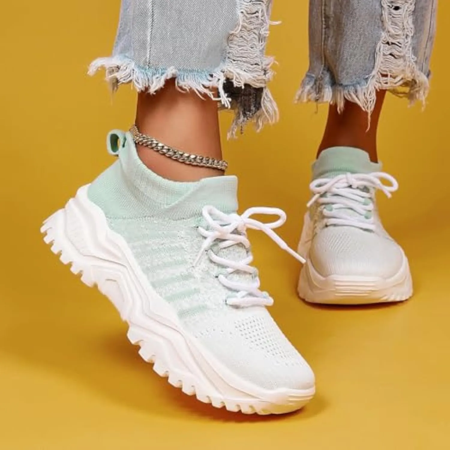 Nurse Babe Shoes,Classic Slip-On Breathable Mesh Sneakers,Non-Slip Lightweight Walking Shoes for Women,Classic Lace up Slip-on Breathable Sneakers for Women on Feet All Day