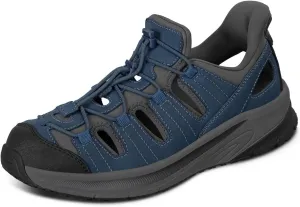 Orthofeet Men's Orthopedic Saturn Hands-Free Slip-On Sandals
