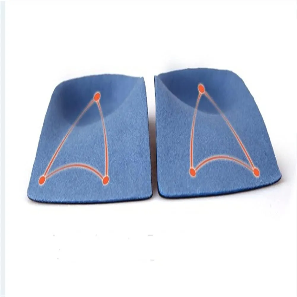 Orthotic Insoles EVA Adult Flat Foot Arch Support Orthotics Orthopedic Insoles for Men and Women Feet Care Pad(EU 46 to 48 Size XL)