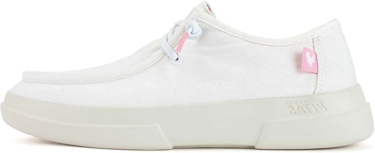 PITAS Dafne Slip-On Loafers for Women | Stylish & Ultralight Shoes for Everyday Wear | Women's Comfortable Loafers | White