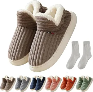 Pluffi Slipper Booties, Pluffi Cozy Stylish Slipper, Winter Fuzzy Warm Thick-Soled Plush House Cloud Slides Men Women